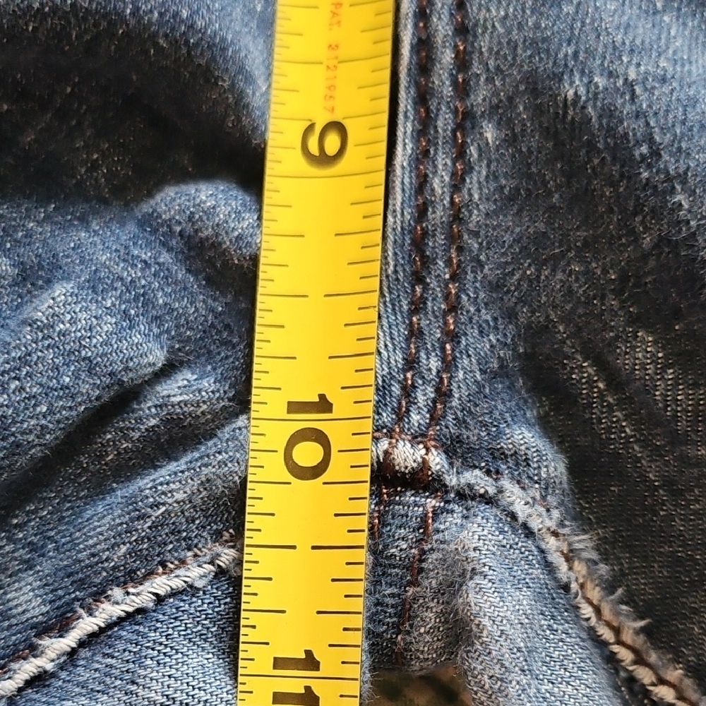 Just Black - Skinny Dark Wash -Stepped hem Jeans-  Size 28 - Picture 4 of 7